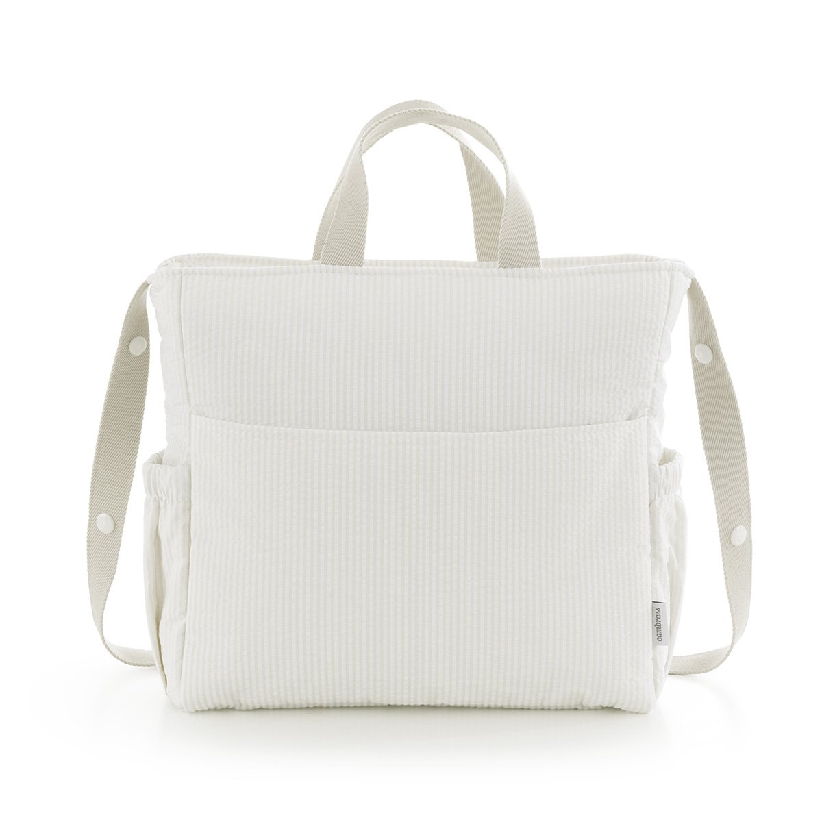 BOLSO MATERNAL PACK REGENT CREMA 16x43x37 CM& Cambrass