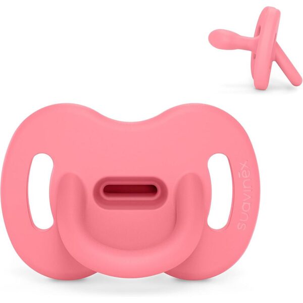 Chupete de silicona SX Pro 0/6M Intense Rosa Suavinex