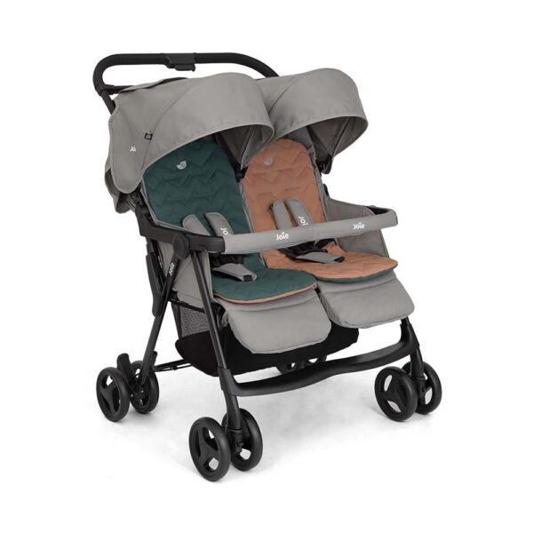 Silla de paseo gemelar Aire Twin Joie Pebble