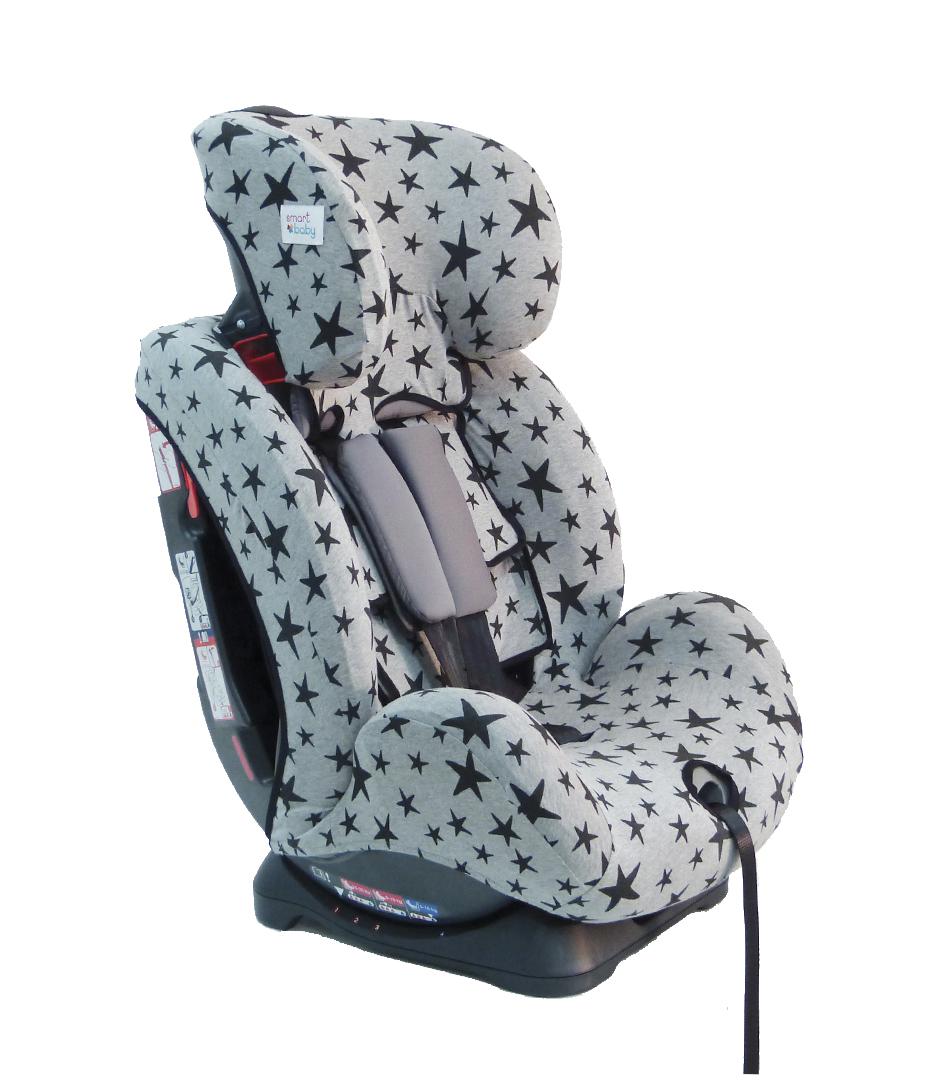 Funda para silla de coche Funda Stages Joie Black Stars
