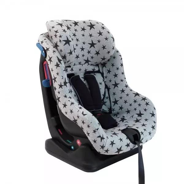 Funda para silla de coche Funda Steadi Joie Black Stars