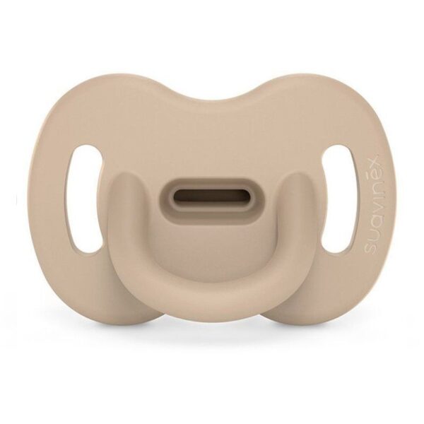 Chupete Fisiológico Todo Silicona SX Pro Suavinex Colour Essence Soft 0-6 Meses Beige