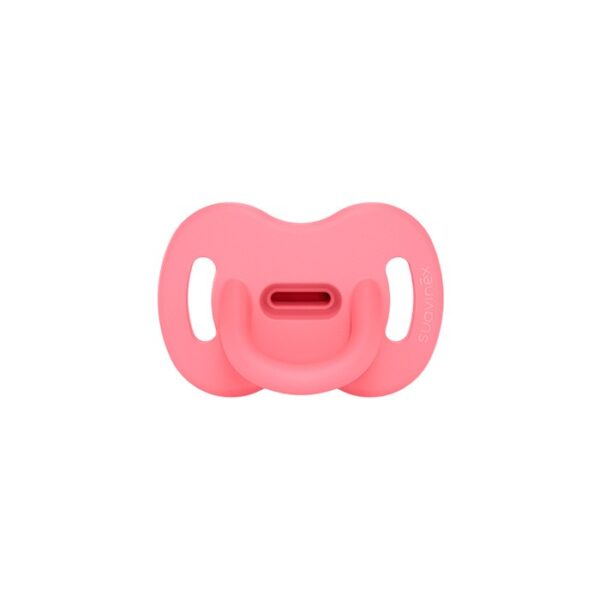 Chupete Fisiológico Todo Silicona SX Pro Suavinex Colour Essence Intense 0-6 Meses Rosa