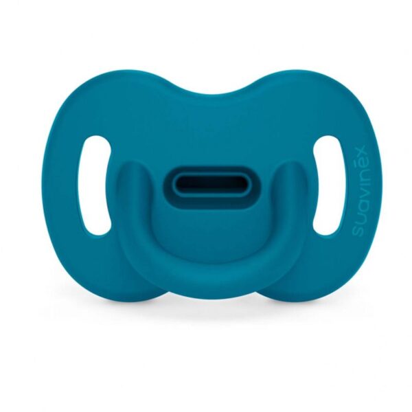 Chupete Fisiológico Todo Silicona SX Pro Suavinex Colour Essence Intense 6-18 Meses Azul