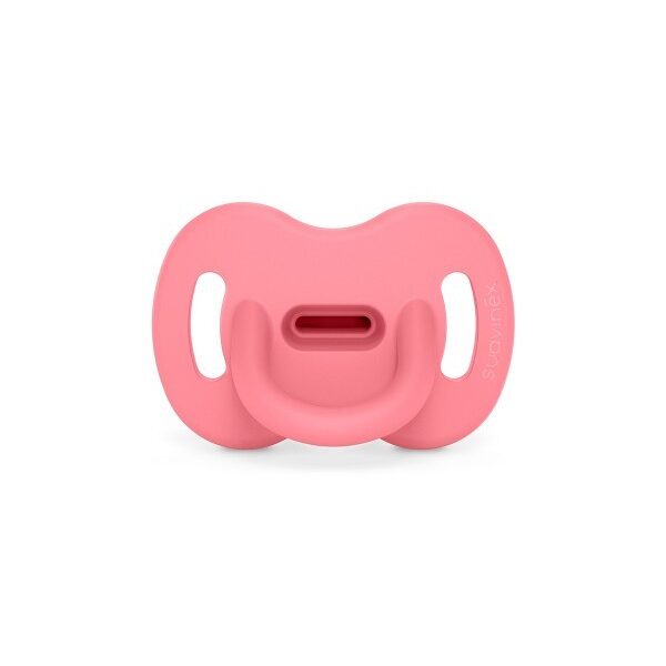 Chupete Fisiológico Todo Silicona SX Pro Suavinex Colour Essence Intense 6-18 Meses Rosa