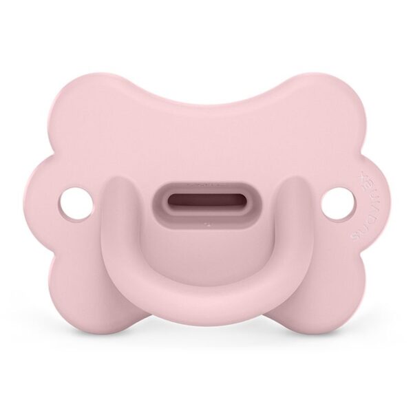 Chupete Fisiológico Todo Silicona Suavinex Butterfly 0-6 Meses Rosa