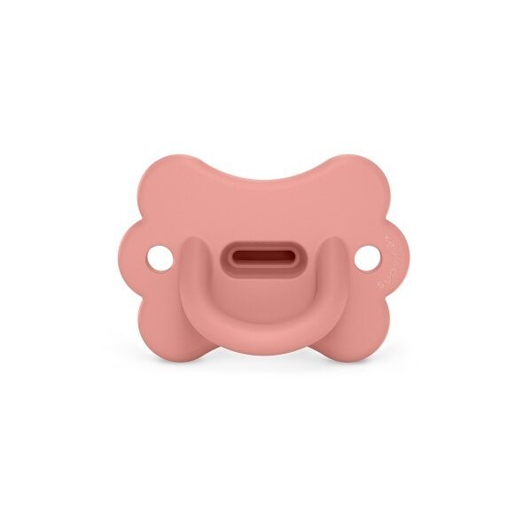 Chupete Fisiológico Todo Silicona Suavinex Butterfly 6-18 Meses Rosa