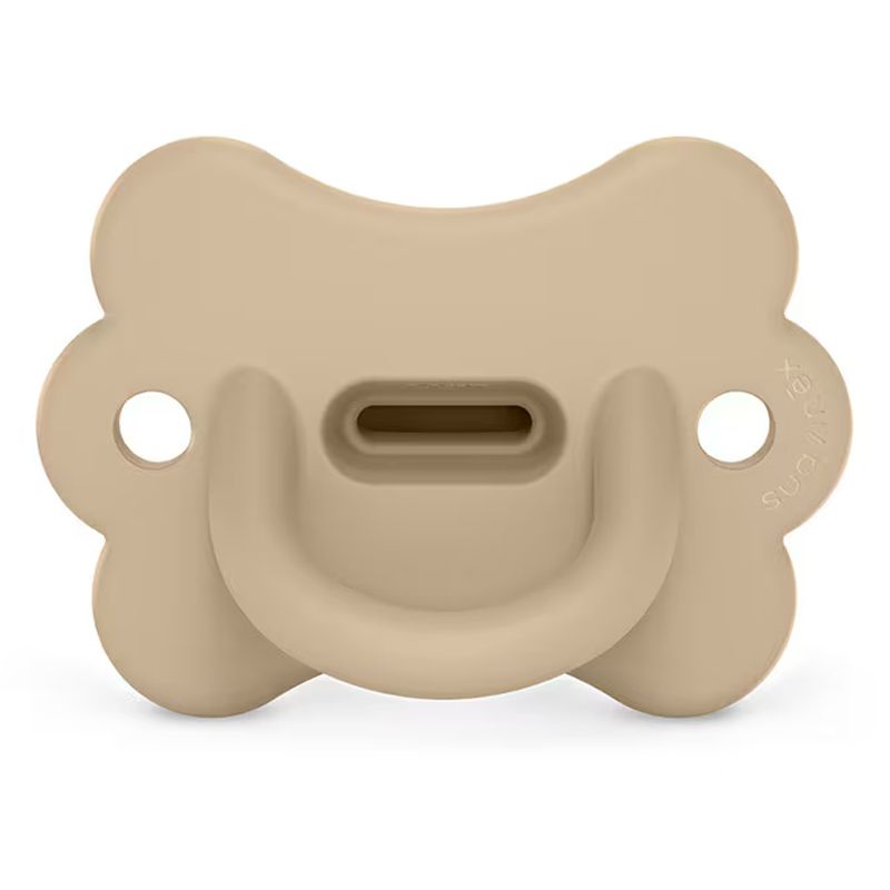 Chupete Fisiológico Todo Silicona Suavinex Butterfly 6-18 Meses Beige