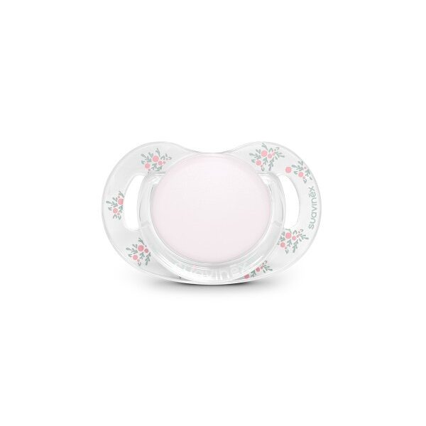 Chupete Fisiológico de Silicona Suavinex Poetry 0-6 Meses Rosa