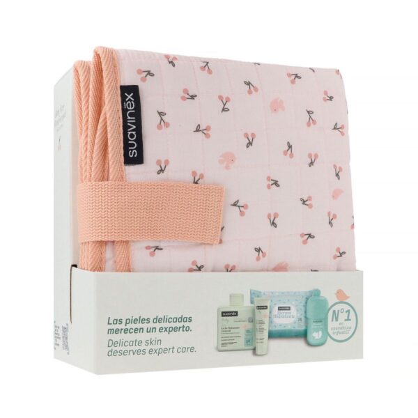 Set Cambiador Birdies Rosa Suavinex