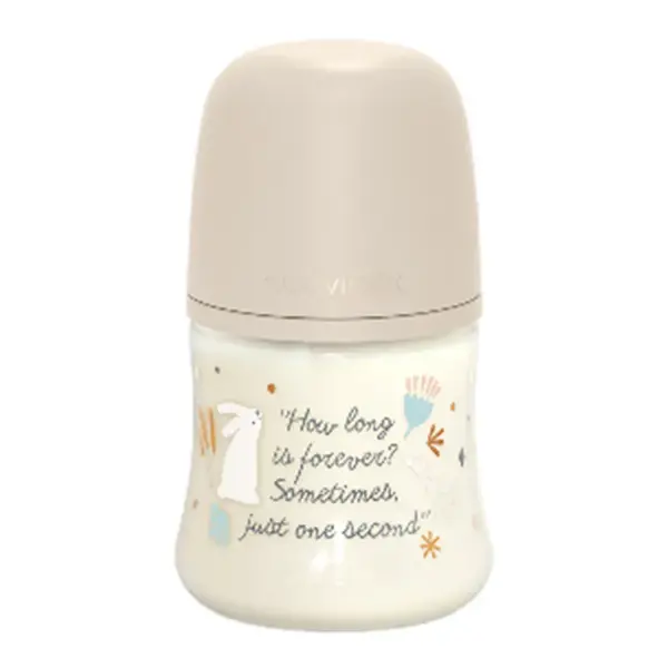 Biberón de Poliamida 150 ml Suavinex Wonderland Conejos Beige