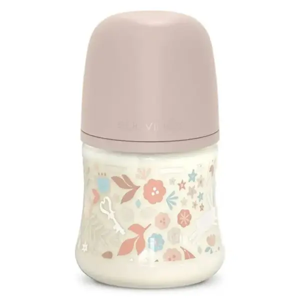 Biberón de Poliamida 150 ml Suavinex Wonderland Liberty Rosa
