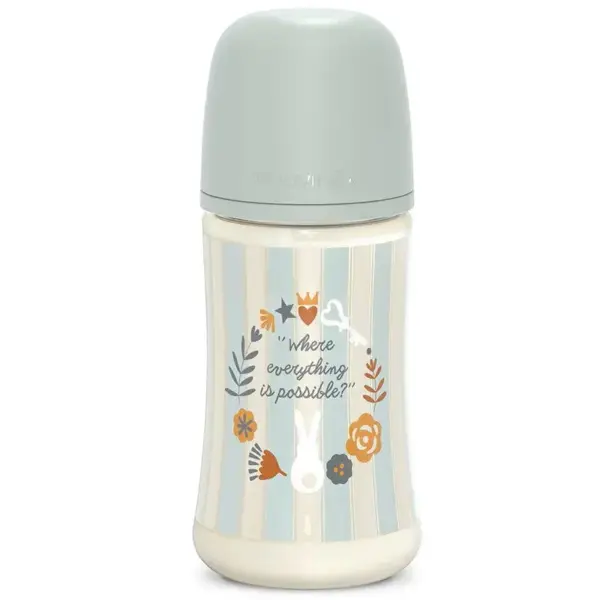 Biberón de Poliamida 270 ml Suavinex Wonderland Conejos Verde