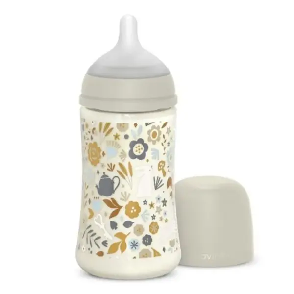 Biberón de Poliamida 270 ml Suavinex Wonderland Liberty Beige