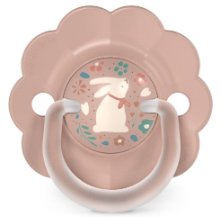 Chupete Suavinex Wonderland Redondo SX Pro Silicona 6-18 Meses (decorado Rosa Medium)
