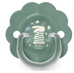 Chupete Suavinex Wonderland Redondo SX Pro Silicona 6-18 Meses (decorado Verde)