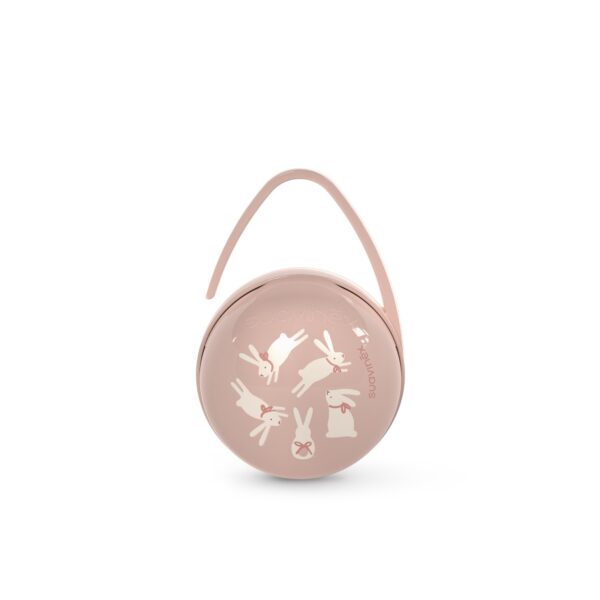 Portachupetes Duo Wonderland Conejos Rosa Suavinex