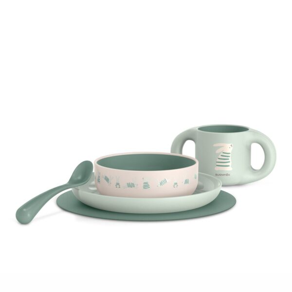 Vajilla Infantil +6m Wonderland Verde Suavinex