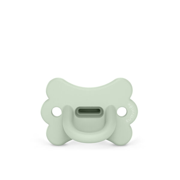 Chupete Fisiológico Todo Silicona Suavinex Butterfly -2 A 2 Meses Verde