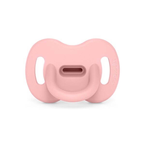Chupete Fisiológico Todo Silicona Suavinex Colour Essence Soft 0-6 Meses Rosa