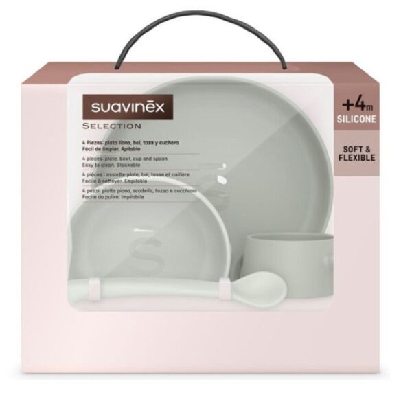 Vajilla de Silicona Intense Colour Suavinex