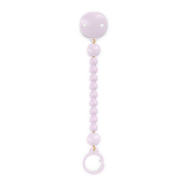 Broche Bolitas de Silicona Soft Morado Suavinex