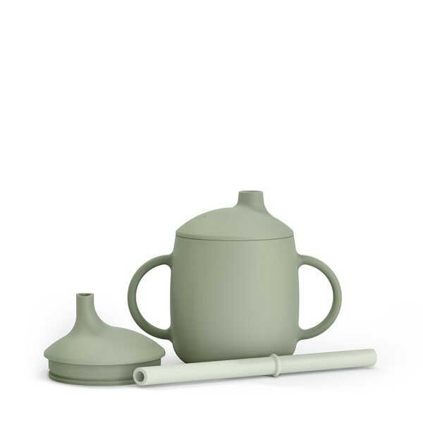 Taza Evolutiva de Silicona 3 en 1 Verde Suavinex