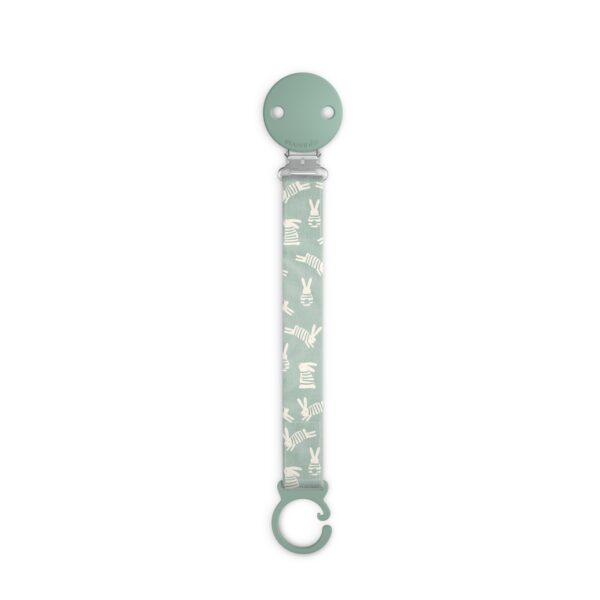 Broche Tela Wonderland Decorado Conejos Verde Suavinex