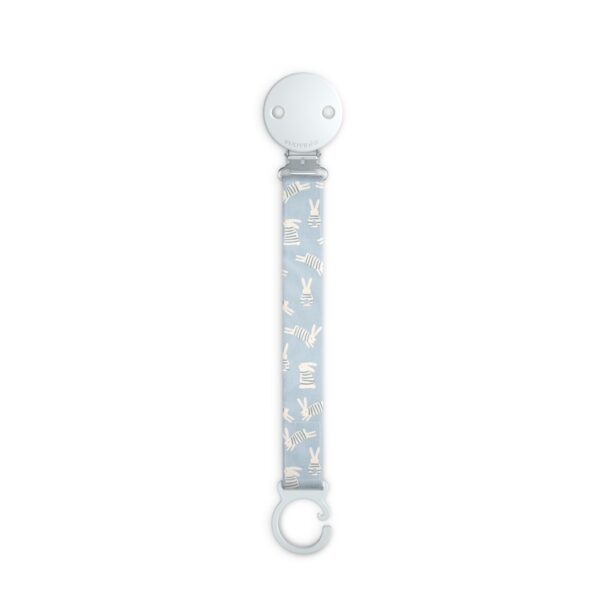 Broche Tela Wonderland Decorado Conejos Azul Suavinex