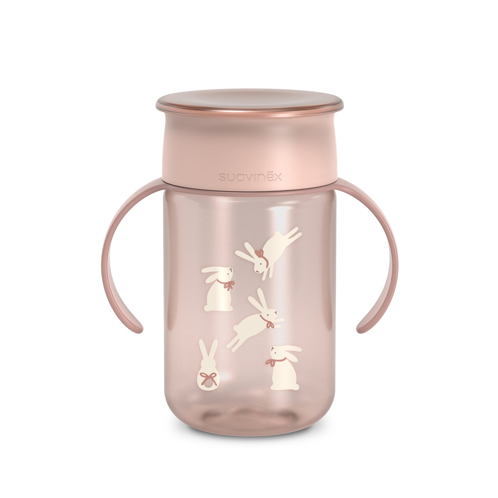 Vaso 360° Wonderland +12m - 340ml - Rosa Suavinex