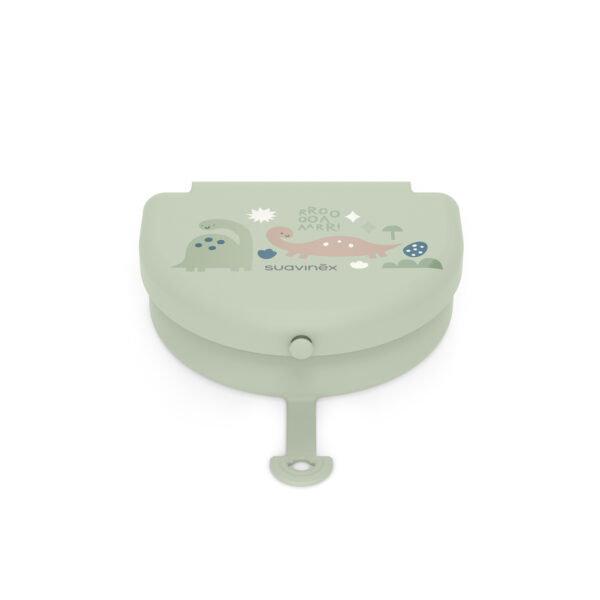 Fiambrera de Silicona Deco Verde Suavinex