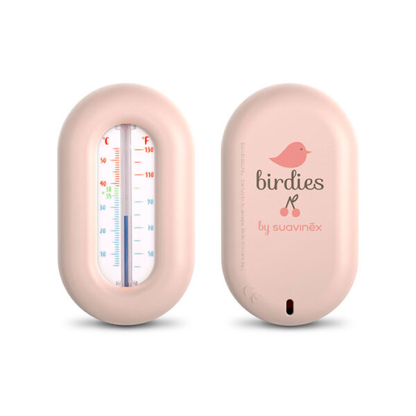 Termómetro de Baño Birdies rosa Suavinex