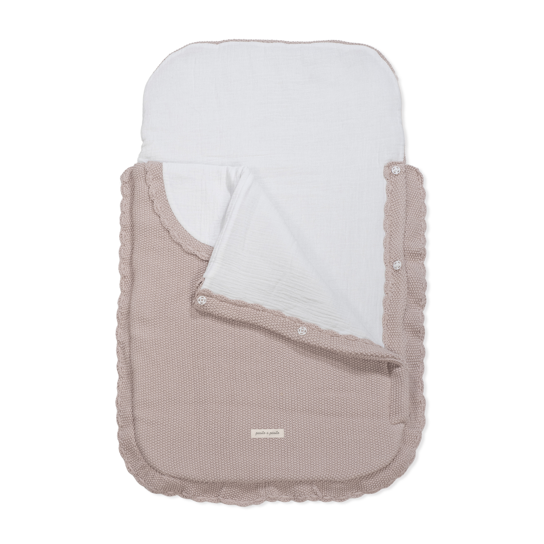 Saco para capazo Tricot Rosa TOG 2,5 Pasito a Pasito - Imagen 2