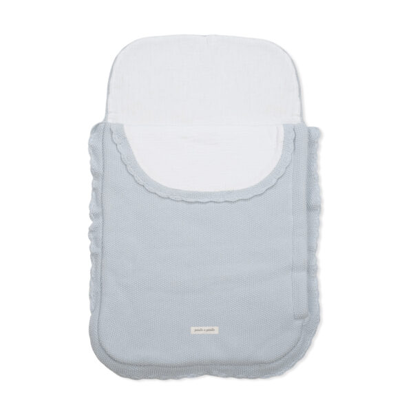 Saco para capazo Tricot Azul TOG 2,5 Pasito a Pasito