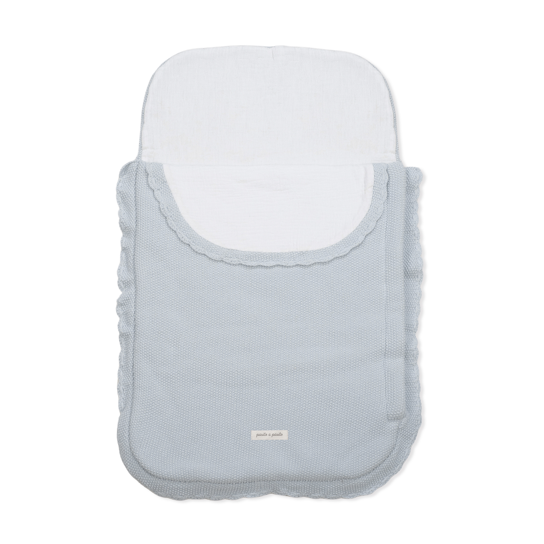 Saco para capazo Tricot Azul TOG 2,5 Pasito a Pasito