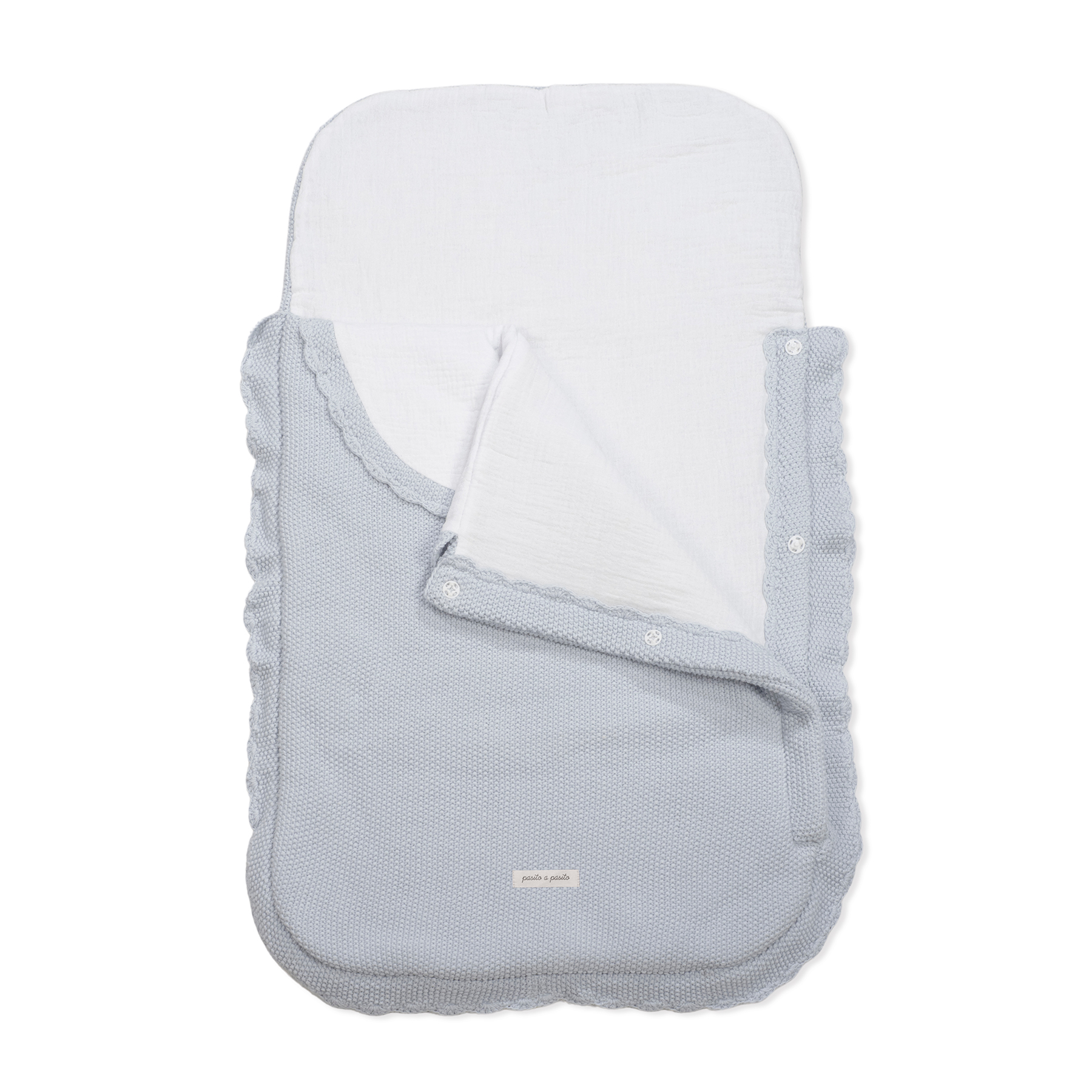 Saco para capazo Tricot Azul TOG 2,5 Pasito a Pasito - Imagen 2