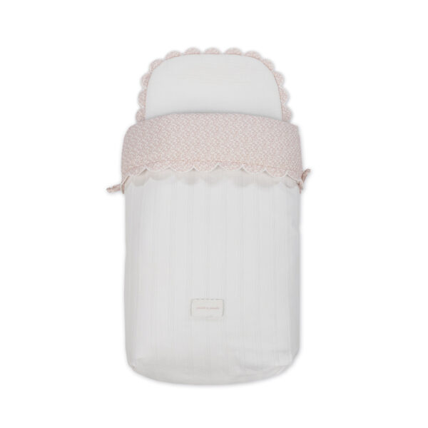 Saco para capazo Maison Tender Flores TOG 2,5 Pasito a Pasito