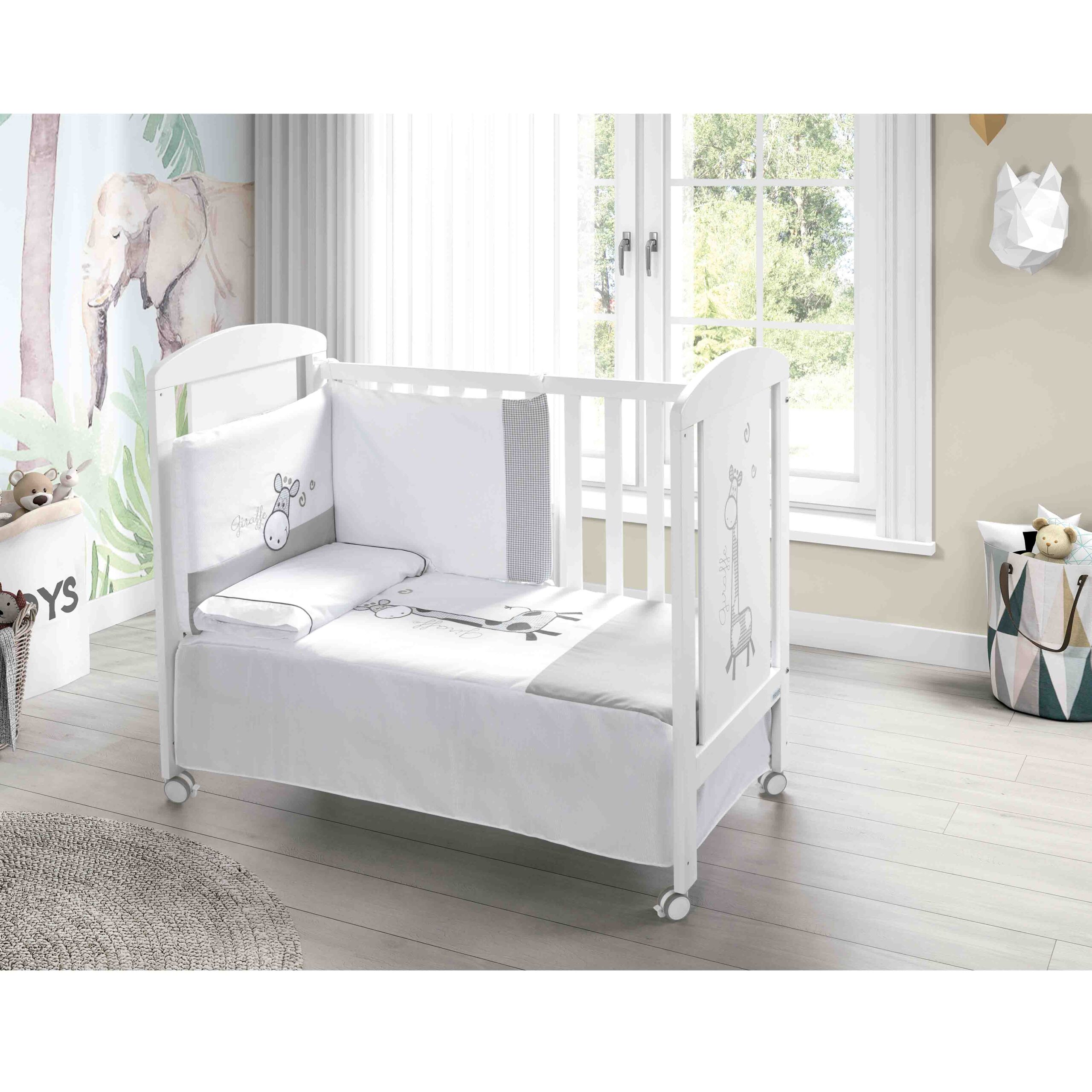 Cuna Micuna Sabana 120x60 blanco - Imagen 3