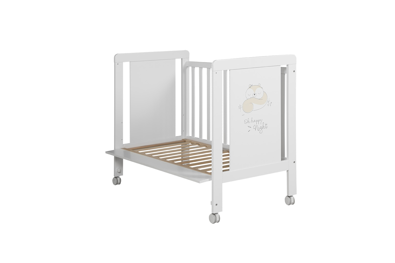 Cuna Micuna Happy 120x60 blanco - Imagen 2