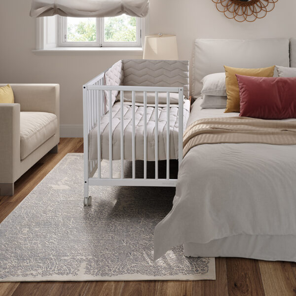 Cuna Micuna Mountain 120x60 blanco