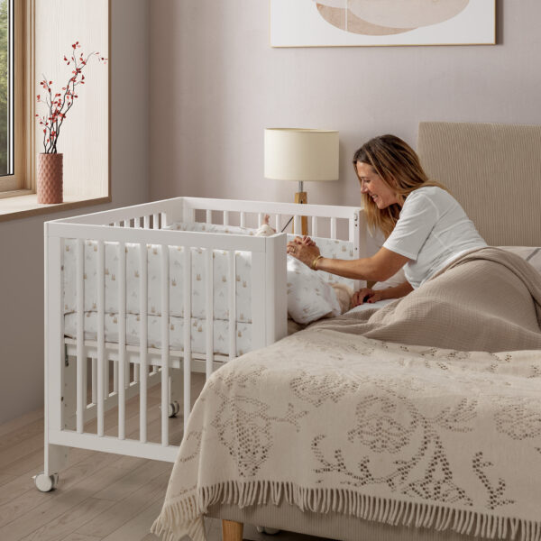 Cuna evolutiva Micuna Converbaby 140x70 blanco