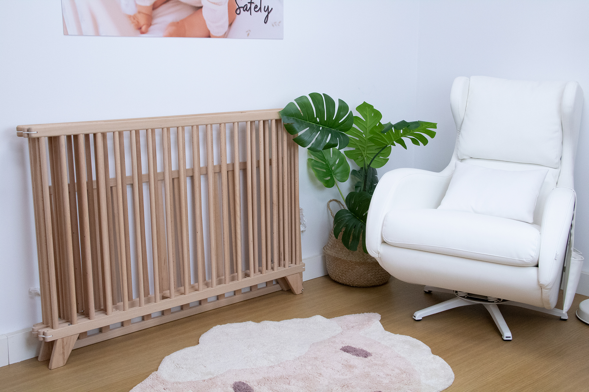 Cuna plegable Micuna Simona 120x60 madera - Imagen 2