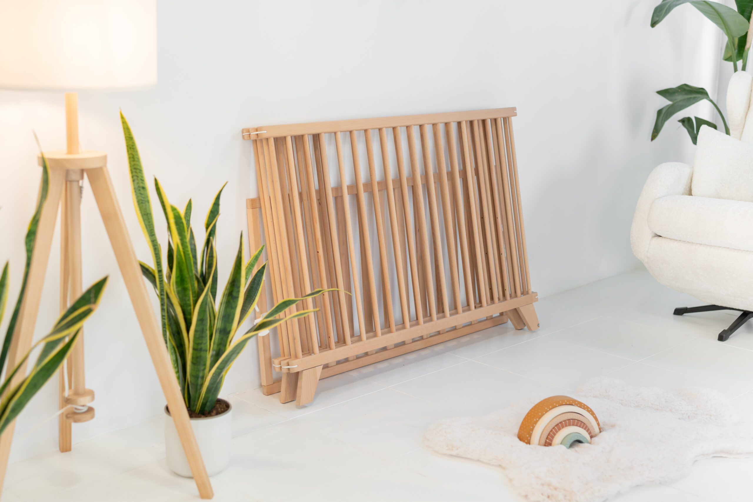 Cuna plegable Micuna Simona 120x60 madera - Imagen 5