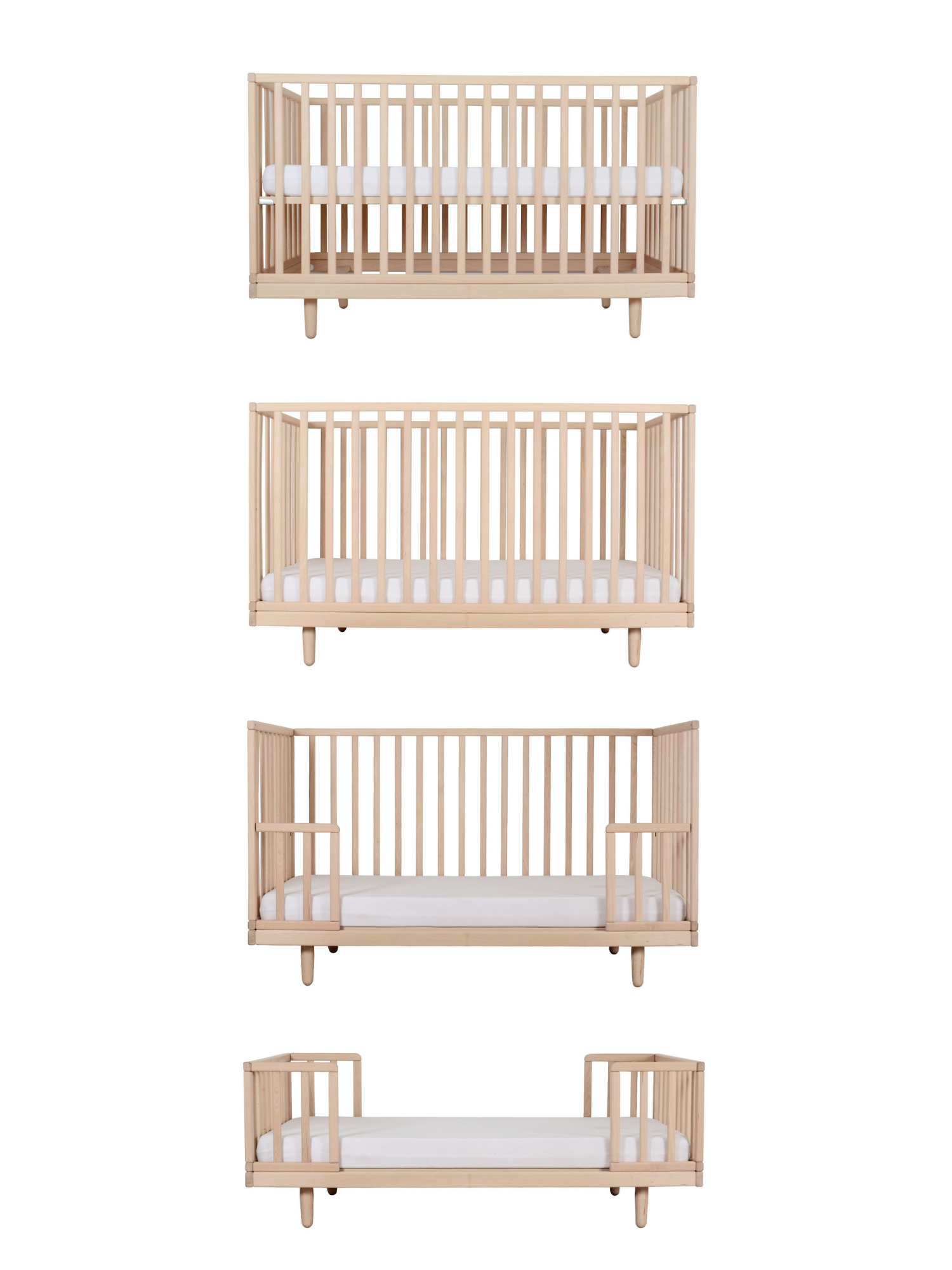 Cuna Micuna Big Fantine Evo 140x70 madera - Imagen 8