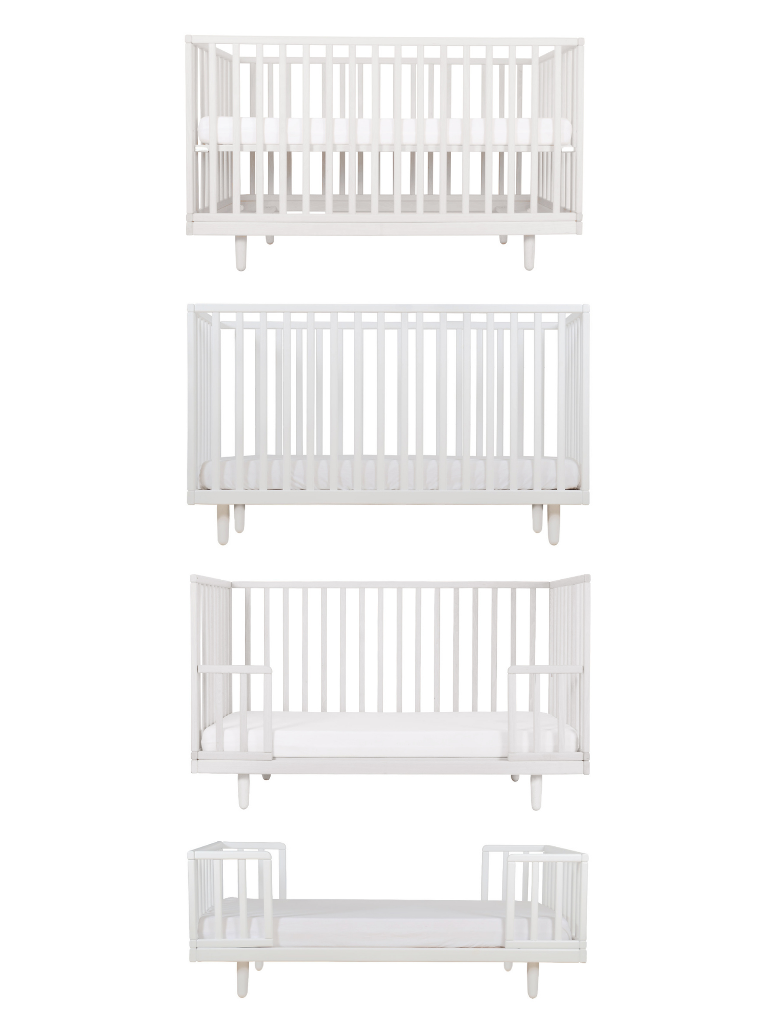 Cuna Micuna Big Fantine Evo 140x70 blanco - Imagen 7